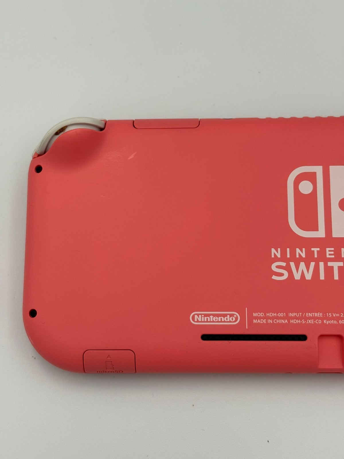 Nintendo Switch Lite 32GB Coral Pink Console + Case & Charger Nintendo Switch
