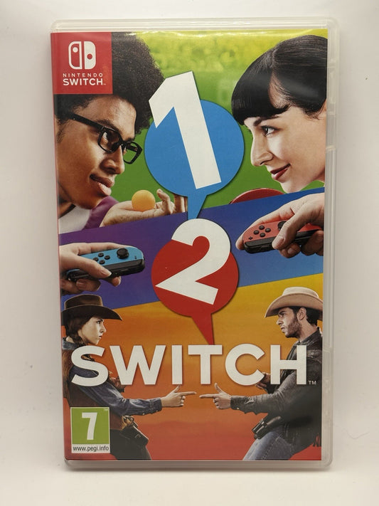 Nintendo Switch 1-2-Switch 2017 Case Only No Game