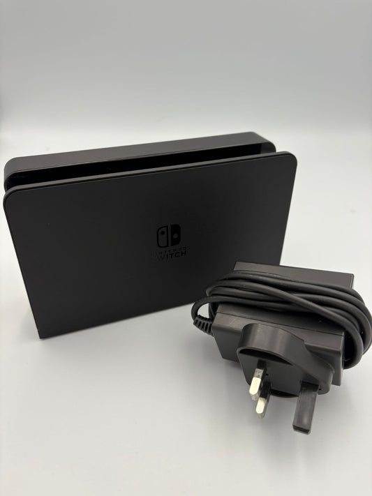 Official Nintendo Switch TV Dock Set Docking Station & Charger AC Adapter