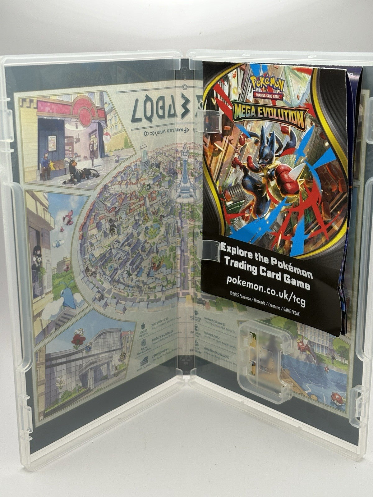 Pokemon Legends Z-A Nintendo Switch Case Only No Game