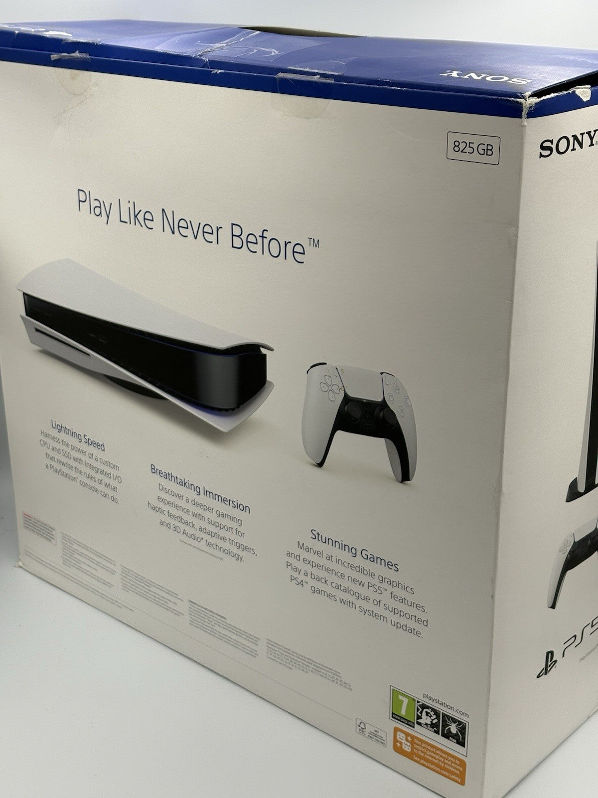Sony PS5 3TB Disc Edition Console - White - 2TB SSD Storage Installed