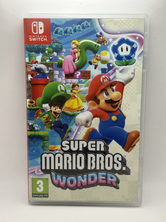 Super Mario Bros. Wonder (Nintendo Switch, 2023) - Case Only No Game