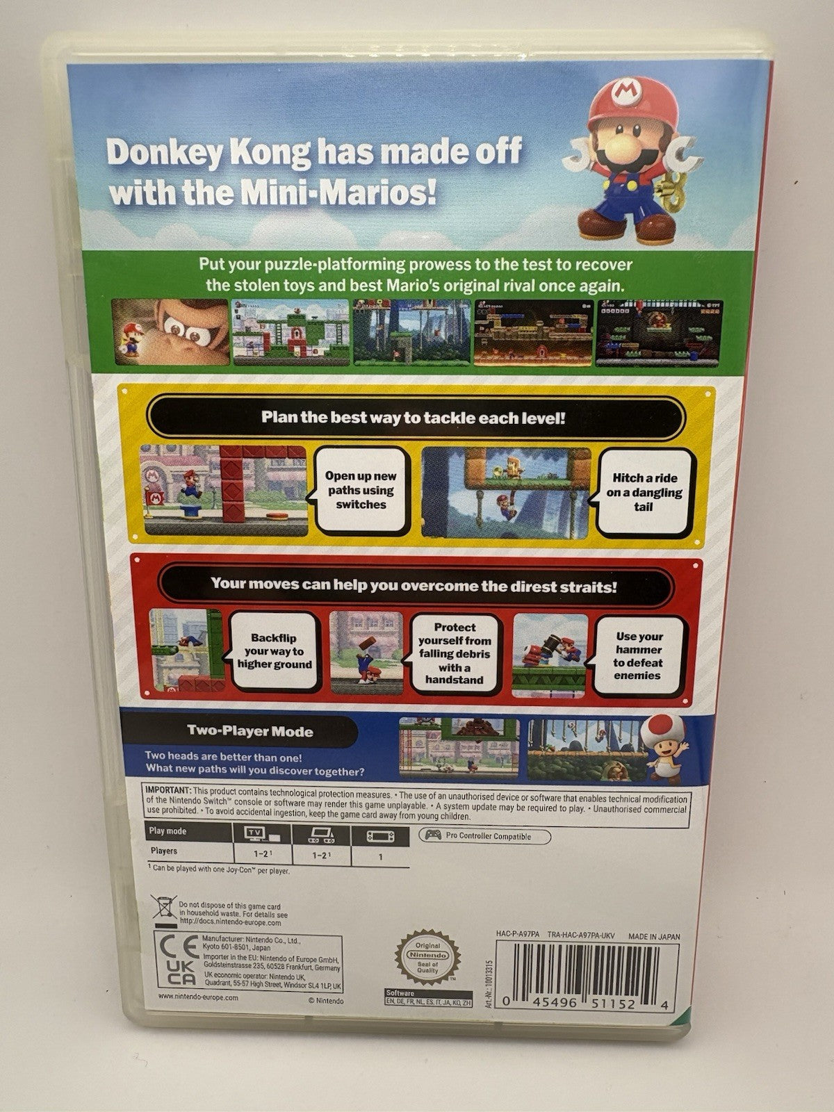 Mario vs Donkey Kong - Nintendo Switch 