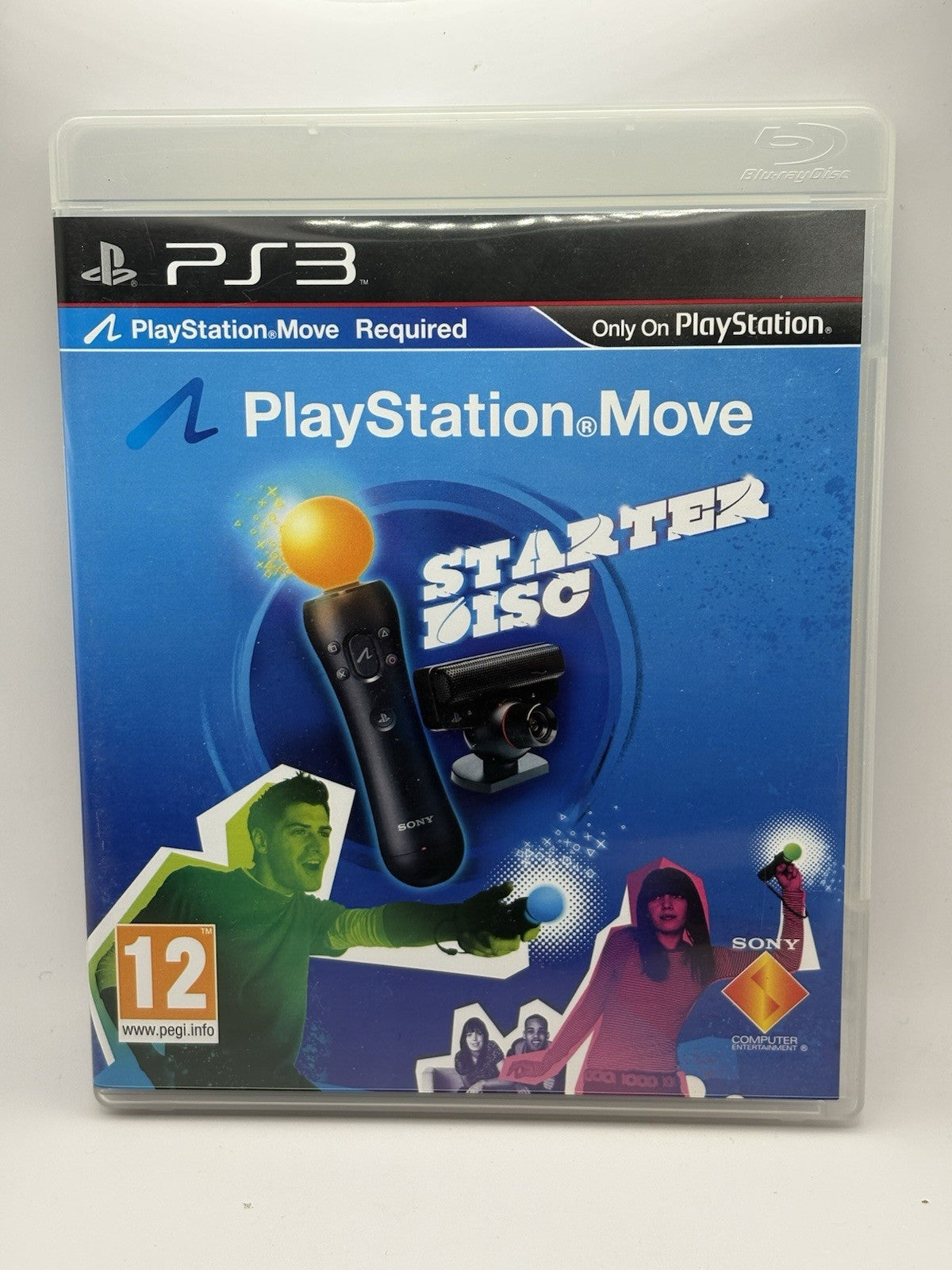 PlayStation Move Starter Pack (Sony PS3) – Motion Controller, Eye Camera & Game