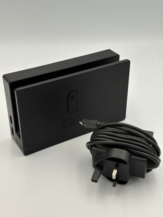 Official Nintendo Switch TV Dock Set Docking Station & Charger AC Adapter