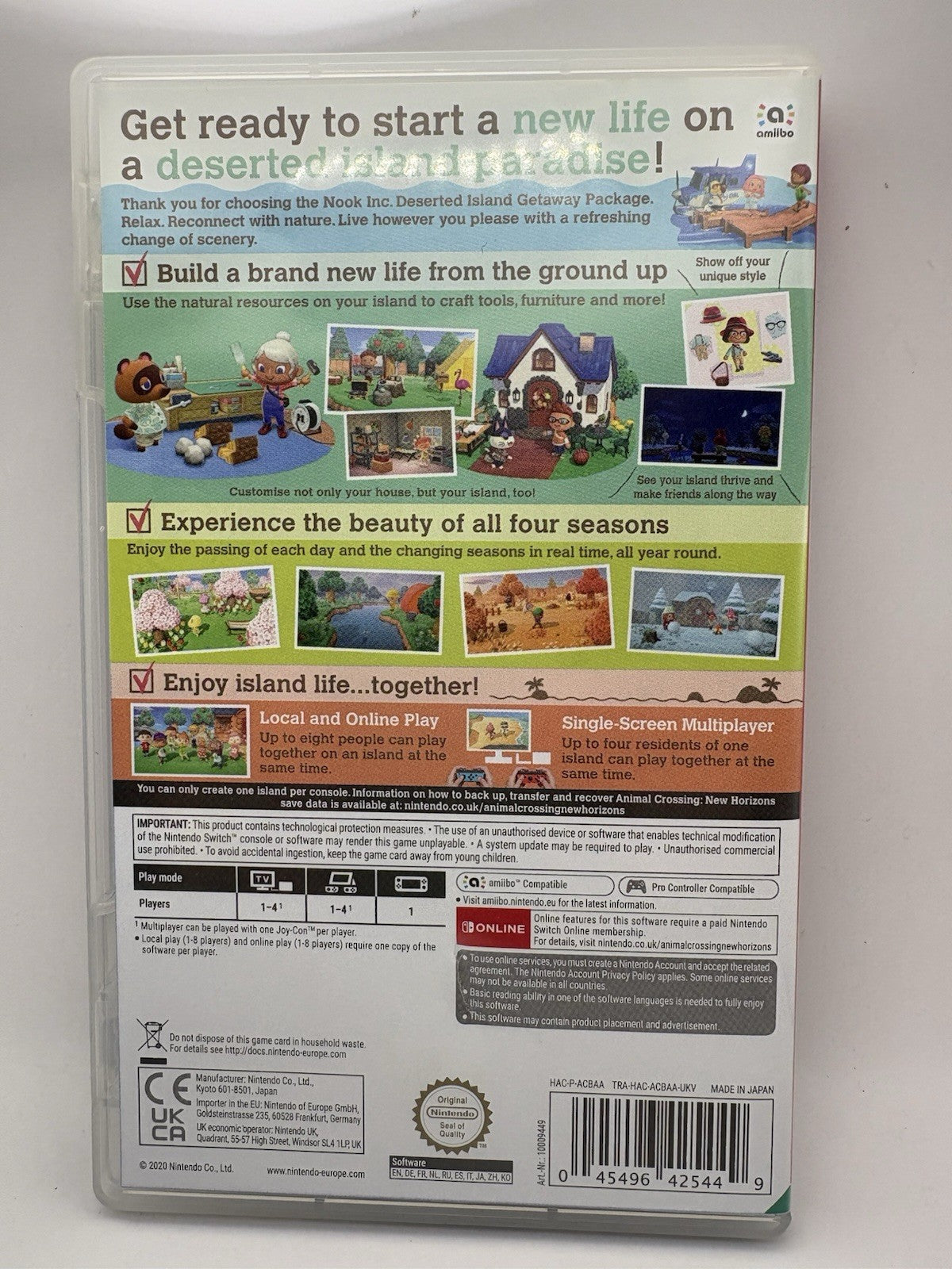 Animal Crossing New Horizons (Nintendo Switch, 2020)