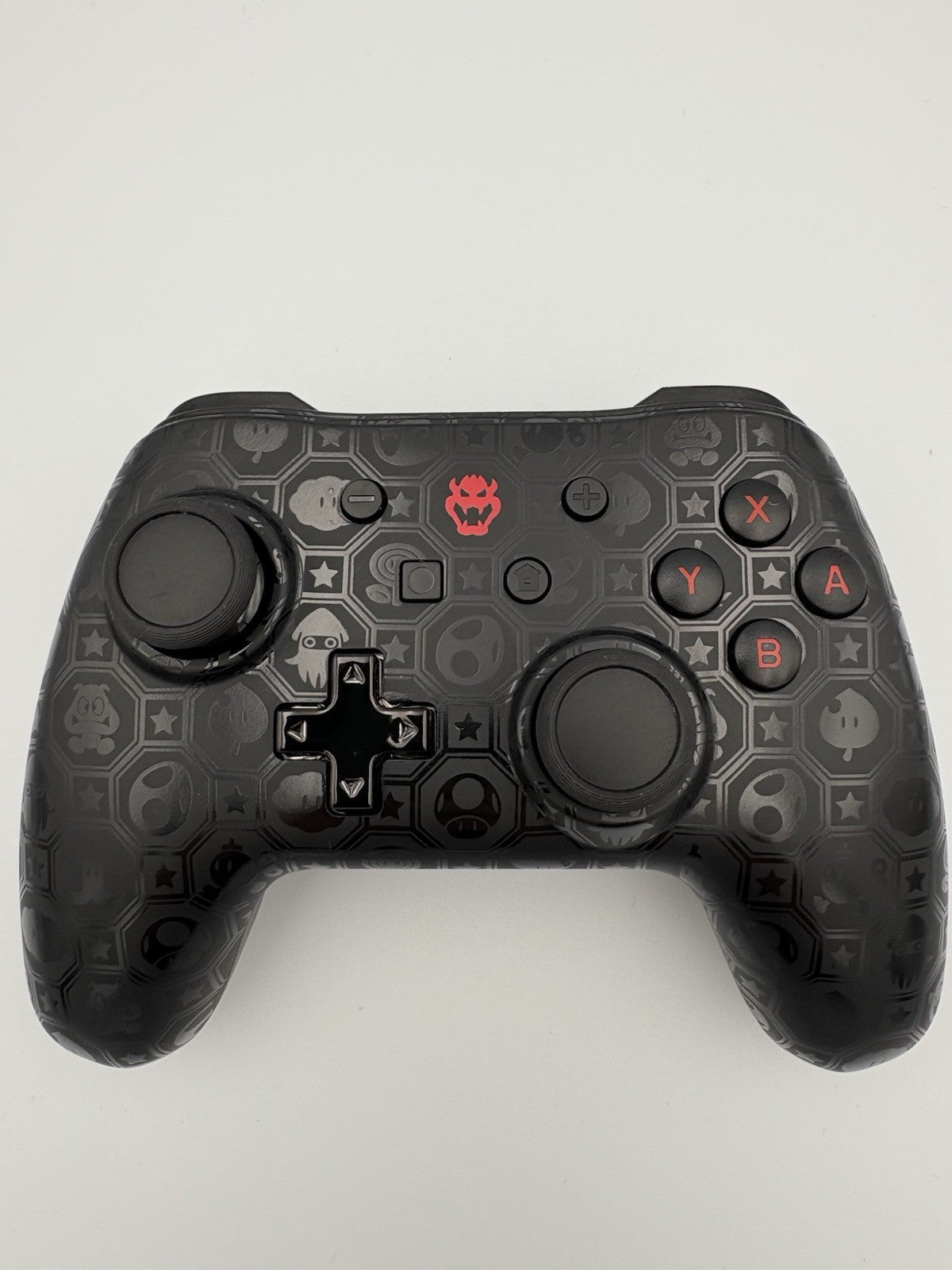 PowerA Nintendo Switch Licensed Wired Controller - Shadow Bowser - Black/Red