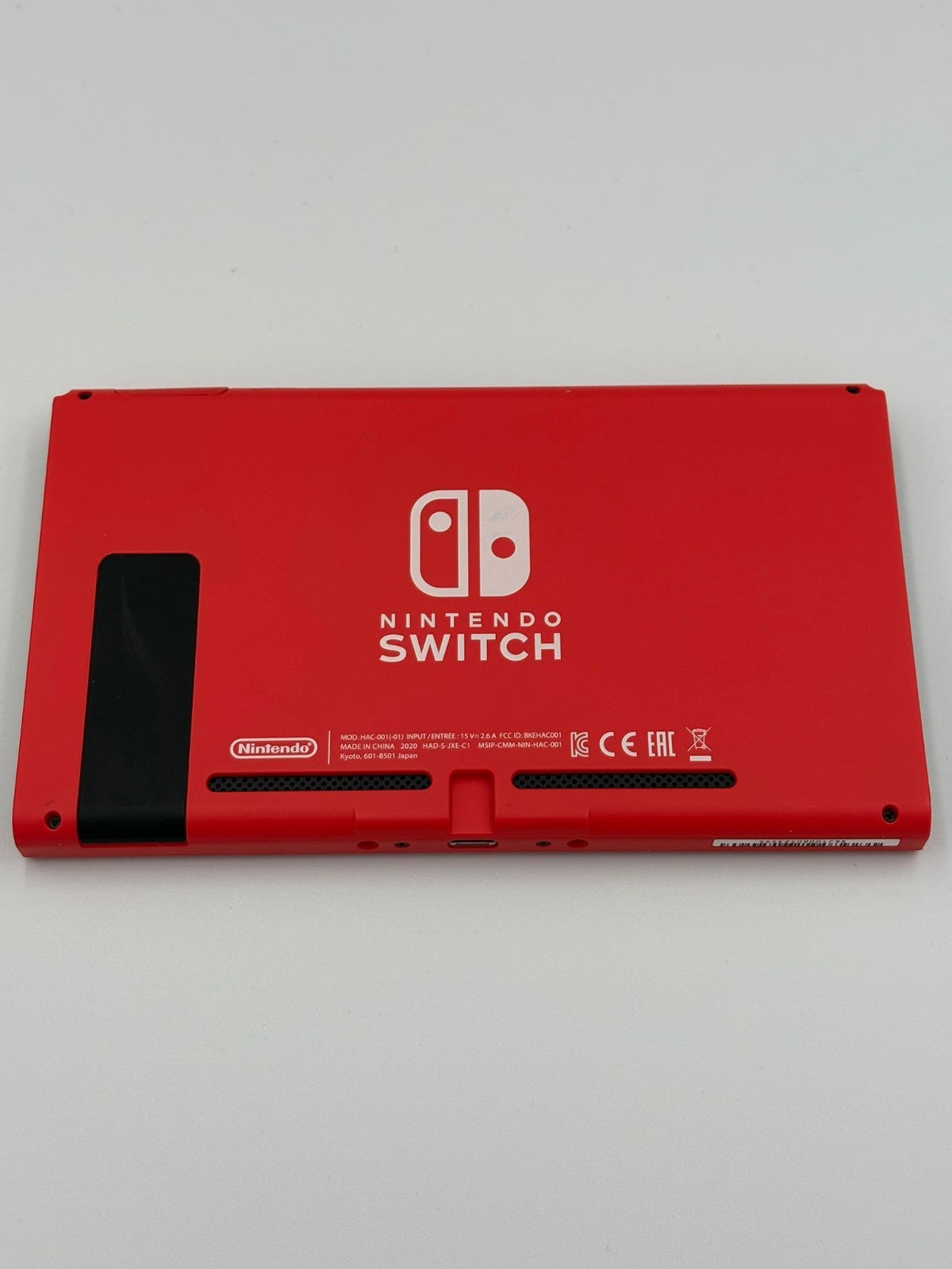 Nintendo Switch Mario Red Tablet Only With Official Mario Case & 128GB SD Card