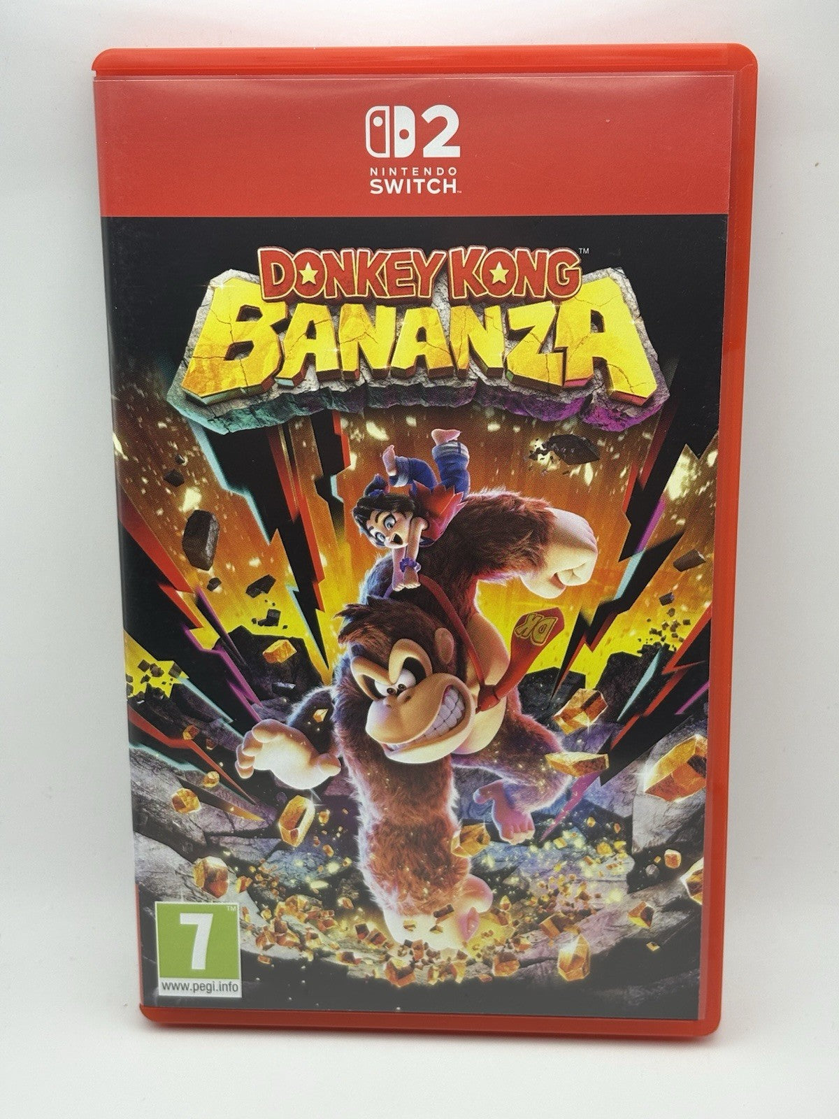 CASE ONLY – No Game – Donkey Kong Bananza (Switch 2) – PAL – VG