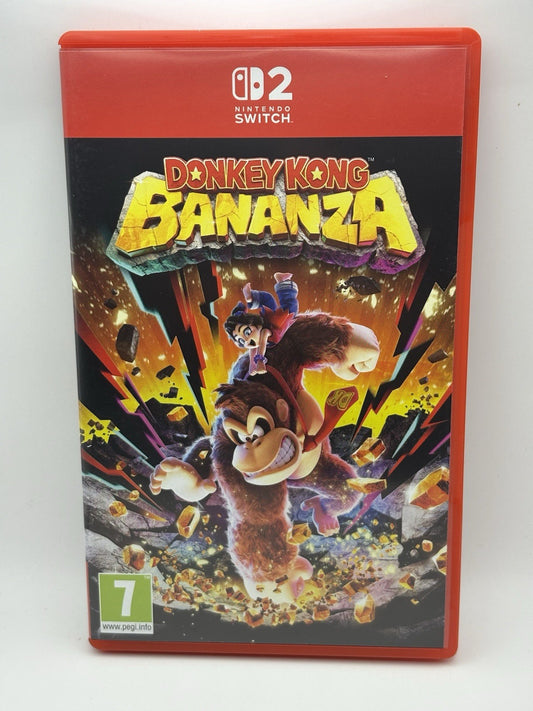 CASE ONLY – No Game – Donkey Kong Bananza (Switch 2) – PAL – VG