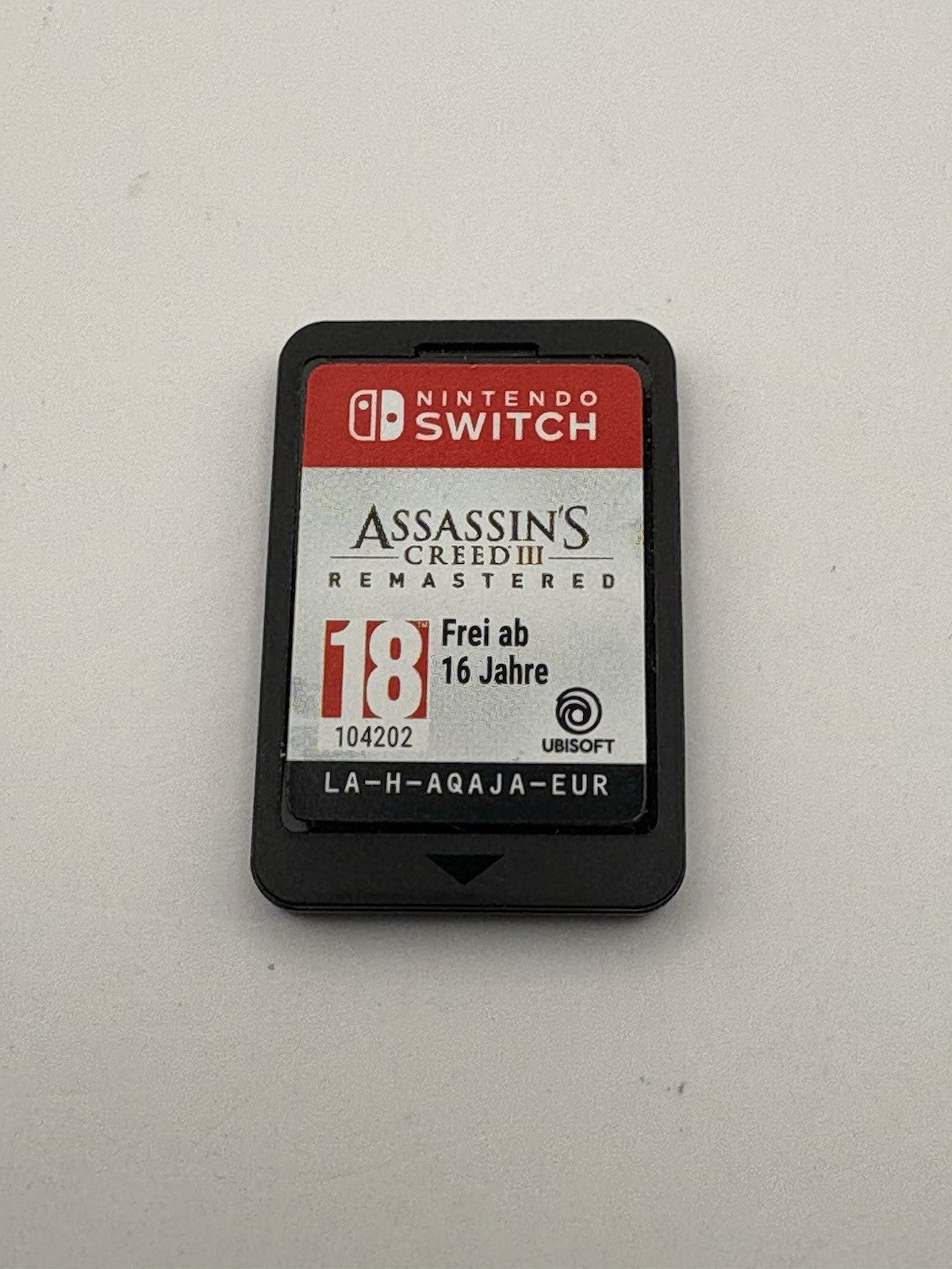 Assassin’s Creed III Remastered (Switch) – Cartridge Only – PAL/EUR – Tested