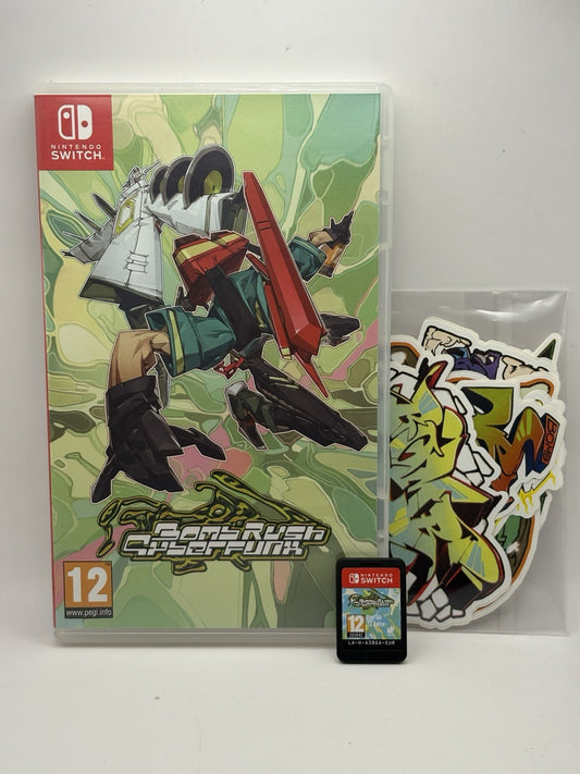 Bomb Rush Cyberfunk For Nintendo Switch (New & Sealed)