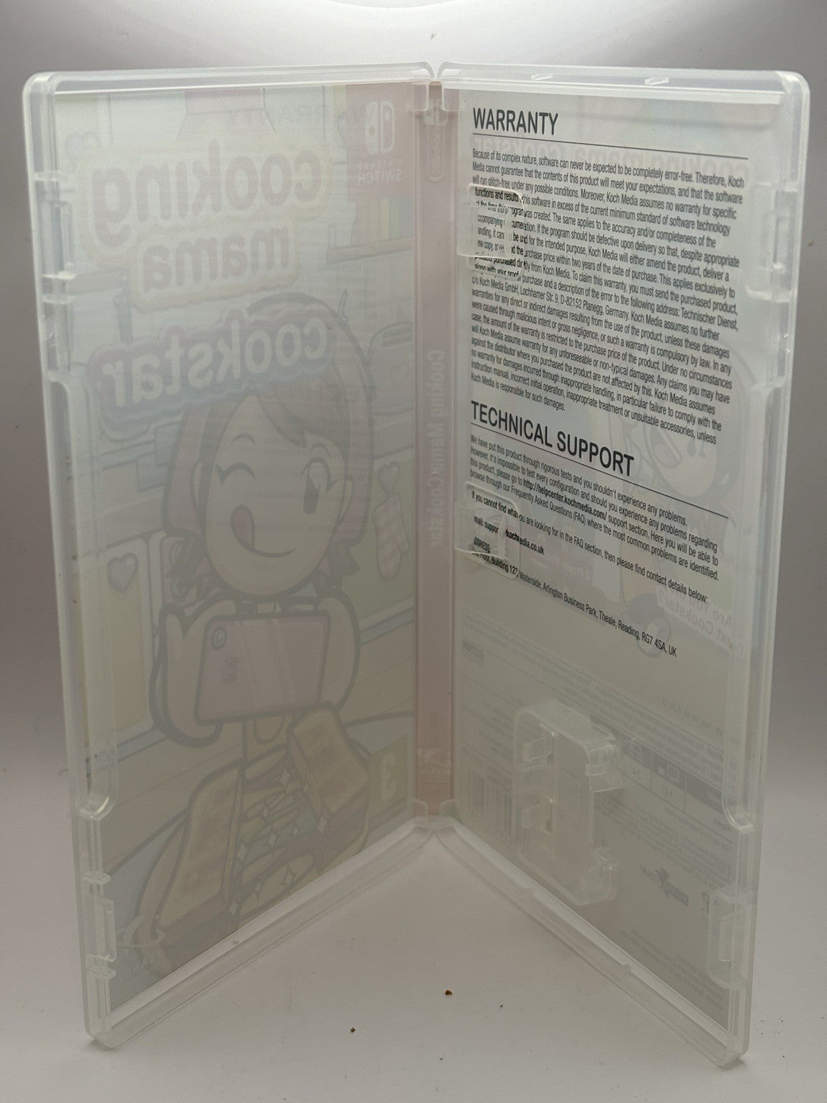 Cooking Mama Cookstar Nintendo Switch Case Only No Game