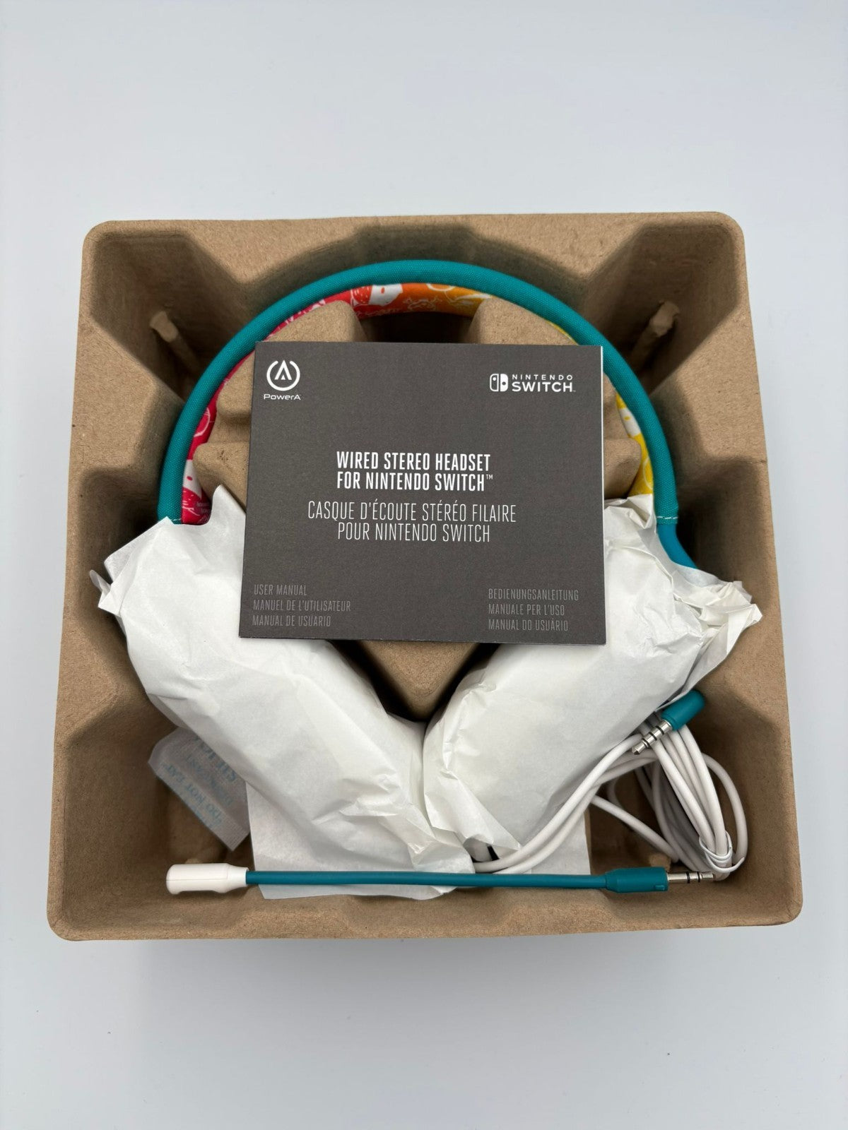 New Boxed PowerA Nintendo Switch Wired Stereo Headset - Fortnite Llambro