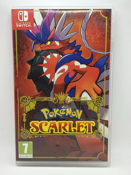 Pokémon Scarlet (Nintendo Switch, 2022) Case Only No Game