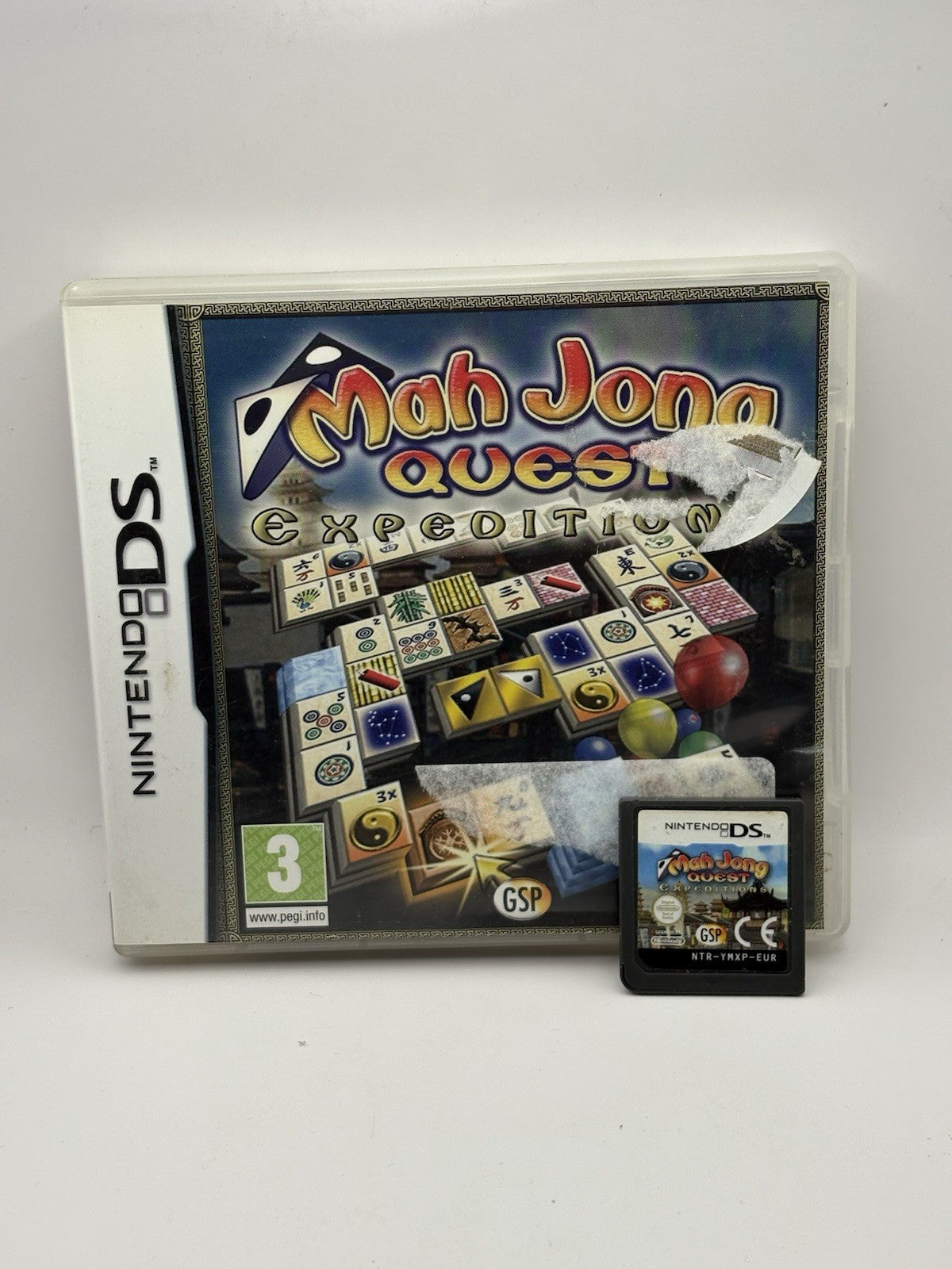 Mah Jong Quest Expeditions - Nintendo DS - complete with box/manual