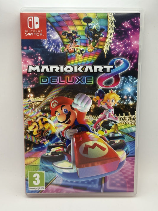 Case Only No Game - Mario Kart 8 Deluxe (Nintendo Switch, 2017)