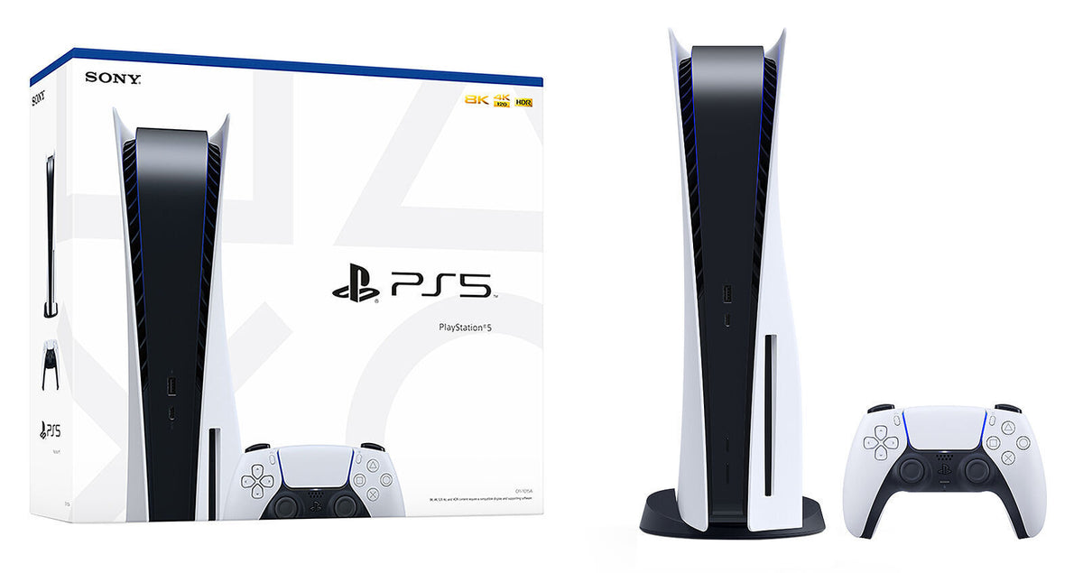 Sony PS5 3TB Disc Edition Console - White - 2TB SSD Storage Installed