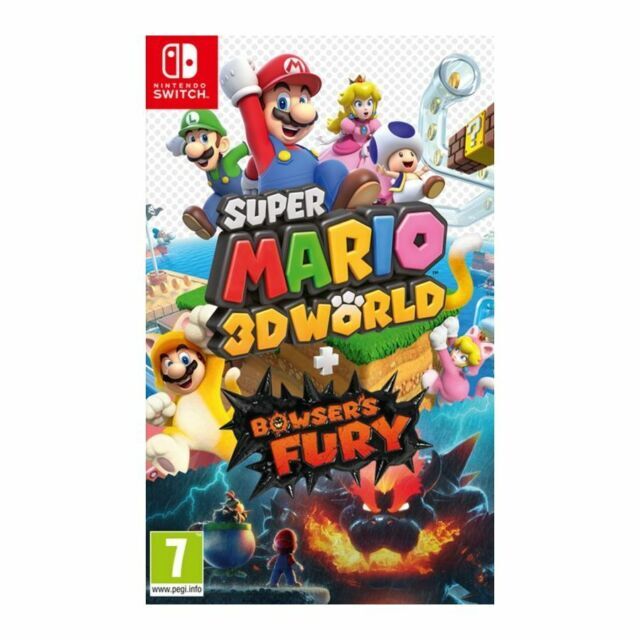Super Mario 3D World + Bowser’s Fury -- Standard Edition (Nintendo Switch, 2021)