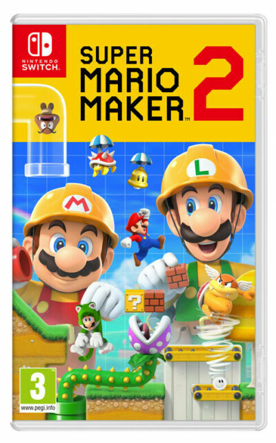 Super Mario Maker 2 (Nintendo Switch, 2019) - Game Cartridge Only