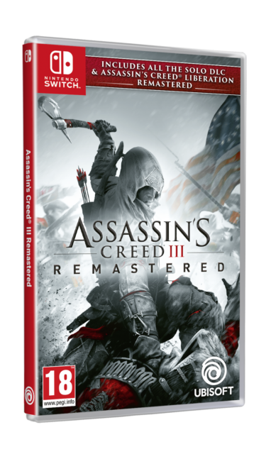 Assassin’s Creed III Remastered (Switch) – Cartridge Only – PAL/EUR – Tested