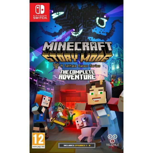 Minecraft: Story Mode - The Complete Adventure (Nintendo Switch, 2017)