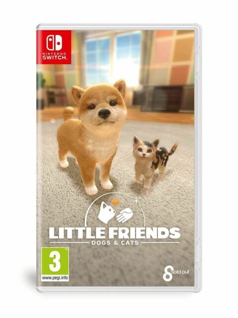 Little Friends: Dogs and Cats  Nintendo Switch - Great Condition - Quick Postage