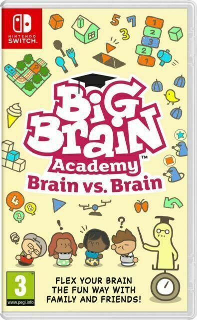 Big Brain Academy: Brain vs. Brain (Nintendo Switch, 2021)