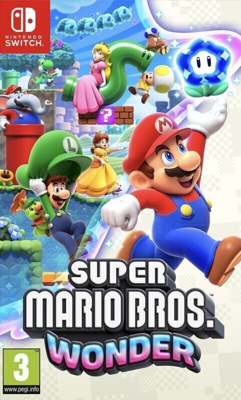 Super Mario Bros. Wonder (Nintendo Switch, 2023) Cartridge Only